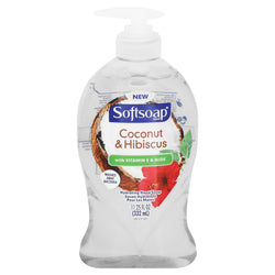 Softsoap Coconut & Hibiscus Liquid Hand Soap - 11.25 FZ 6 Pack
