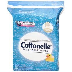 Cottonelle Flushable Wipes - 252 CT 4 Pack