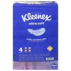 Kleenex Facial Tissues Ultra Soft - 480 CT 8 Pack