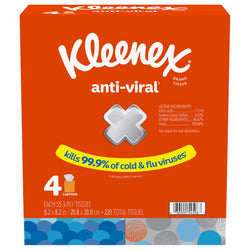 Kleenex Facial Tissues - 220 CT 12 Pack