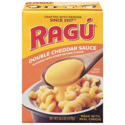 Ragu Double Cheddar Sauce - 15.5 OZ 12 Pack