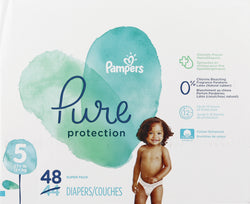 Pampers Diapers Size 5 (27+ lb) Super Pack - 48 Diapers