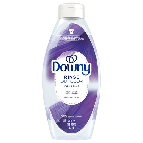 Downy Rinse Laundry Odor Remover Fresh Lavender Scent 48 FZ