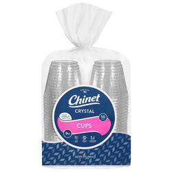 Chinet Plastic Cups - 50 CT 7 Pack