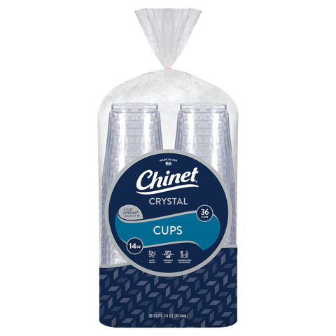 Chinet Plastic Cups - 36 CT 7 Pack