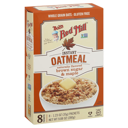 Bob's Red Mill Brown Sugar & Maple Oatmeal - 9.88 OZ 4 Pack