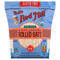 Bob's Red Mill Organic Rolled Oats - 28 OZ 4 Pack