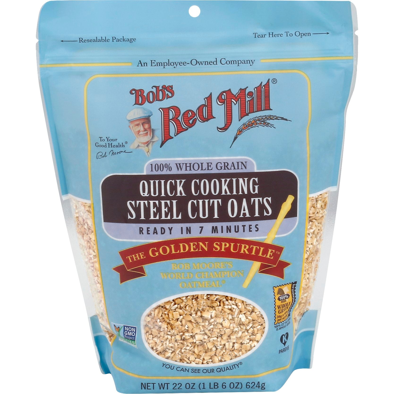 Bob's Red Mill Organic Steel Cut Oats, 680g