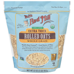 Bob's Red Mill Organic Rolled Oats - 32 OZ 4 Pack