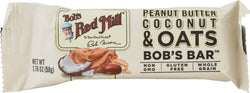 Bob's Red Mill Peanut Butter And Coconut Oats Bar - 1.76 OZ 12 Pack