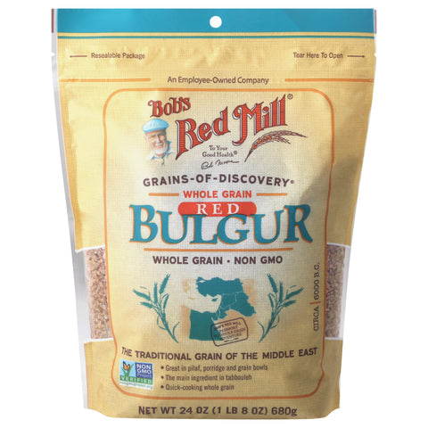Bob's Red Mill Red Bulgur - 24 OZ 4 Pack