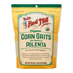 Bob's Red Mill Corn Grits Polenta - 24 OZ 4 Pack