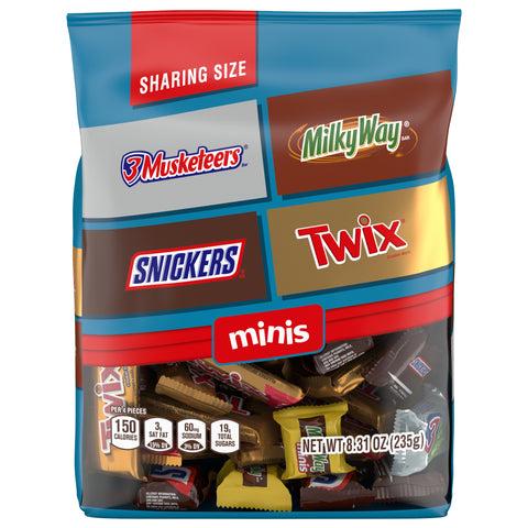 Mars Mixed Chocolate Minis - 8.31 OZ 8 Pack