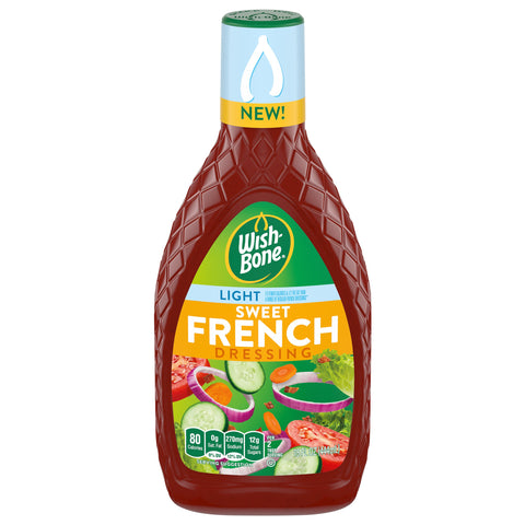 Wish-Bone Light Sweet French Dressing - 15 FZ 6 Pack