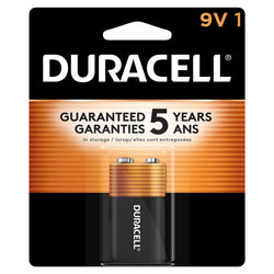Duracell Coppertop 9V Alkaline Batteries - 1 CT 12 Pack