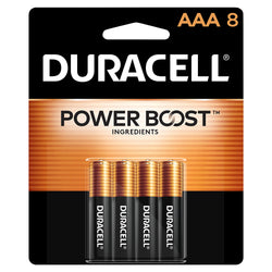 Duracell Coppertop AAA Alkaline Batteries - 8 CT 10 Pack