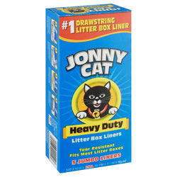 Johnny Cat Litter Box Liners - 5 CT 12 Pack