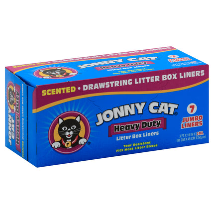Johnny Cat Litter Box Liners - 7 CT 6 Pack