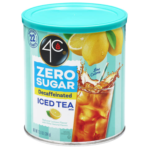 4C Tea Mix Decaffeinated - 13.9 OZ 6 Pack
