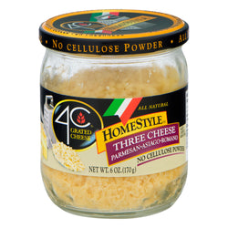 4C Grated Cheese Three Cheese Homestyle - 6 OZ 6 Pack