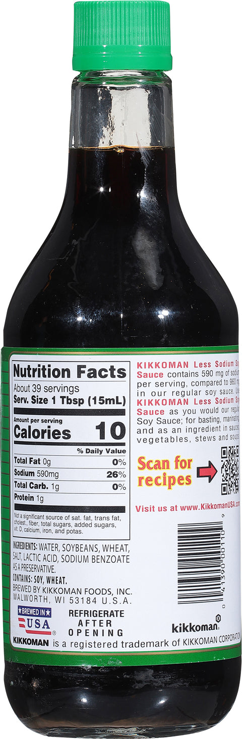 Kikkoman All-Purpose Soy Sauce 20 fz - 12 Pack