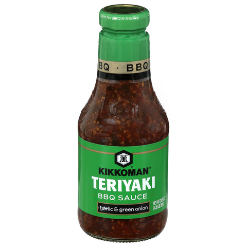 Kikkoman Garlic & Green Onion Teriyaki Sauce 21.5 oz - 6 Pack