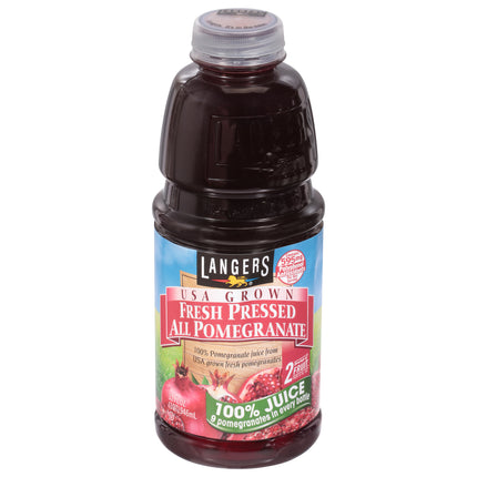 Langers 100% Pomegranate Juice - 32 FZ 6 Pack