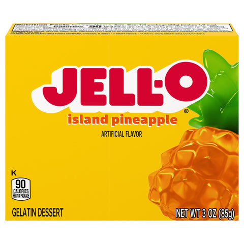 Jell-O Mix Gelatin Pineapple - 3 OZ 24 Pack
