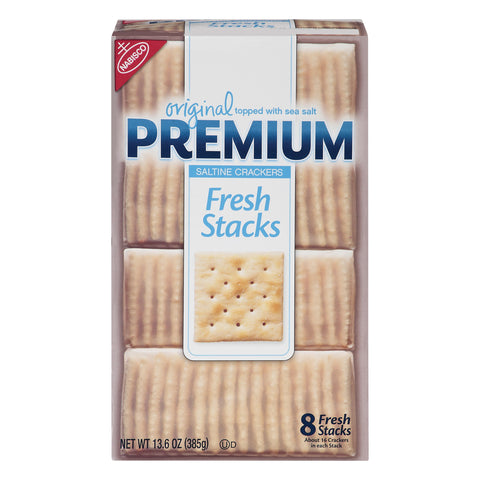 Nabisco Premium Fresh Stack Saltine Crackers - 13.6 OZ 6 Pack