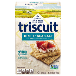 Nabisco Triscuit Hint Of Salt Crackers - 8.5 OZ 6 Pack