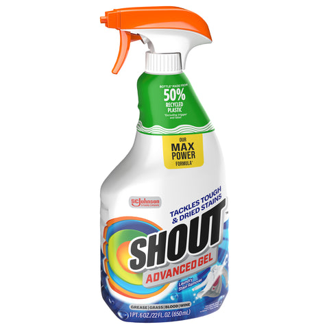 Shout Advanced Action Gel Laundry Stain Remover 22 oz - 8 Pack