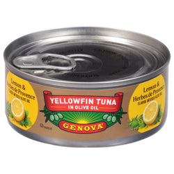 Genova Yellowfin Tuna Lemon & Herbes De Provence - 5 OZ 12 Pack
