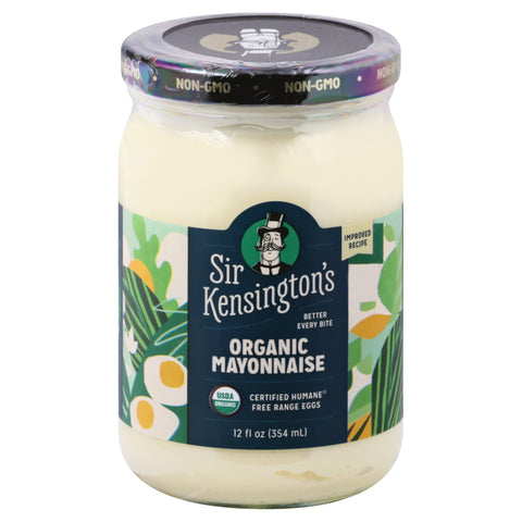 Sir Kensington's Organic Mayonnaise - 12 FZ 6 Pack