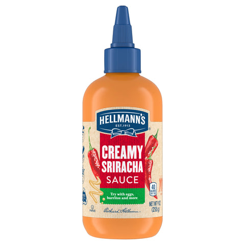Hellmann's Creamy Sriracha Sauce - 9 OZ 6 Pack