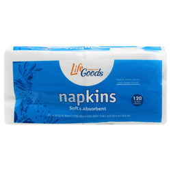 Life Goods Napkins  - 120 CT 24 Pack