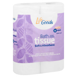 Life Goods Bath Tissue  - 2574 CT 6 Pack