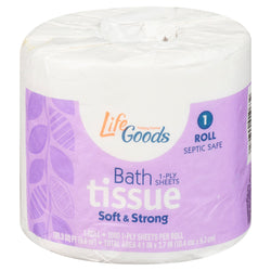 Life Goods Bath Tissue  - 1000 CT 48 Pack