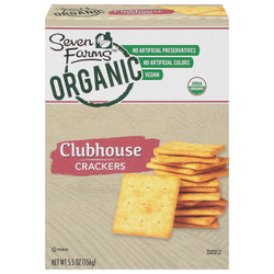 Seven Farms Clubhouse Crackers  - 5.5 OZ 12 Pack