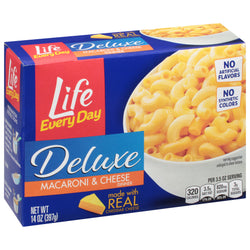 Life Every Day Deluxe Macaroni & Cheese  - 14 OZ 12 Pack