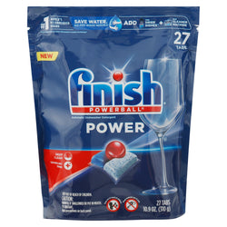 Finish Powerball Dish Tabs Power - 10.93 OZ 6 Pack