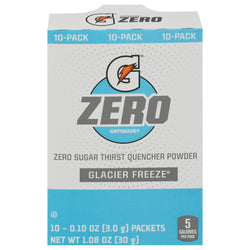 Gatorade Zero Powder Glacier Freeze - 1.08 OZ 12 Pack