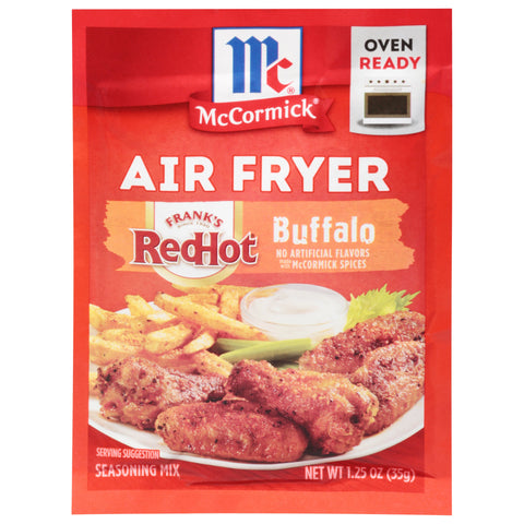 Mccormick Air Fryer Frank's Red Hot Buff - 1.25 OZ 12 Pack