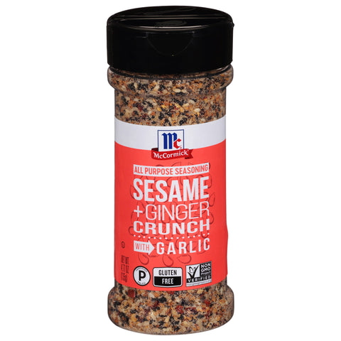 Mccormick All Purpose Seasoning Sesame & Ginger Crunch with Garlic - 4.77 OZ 6 Pack