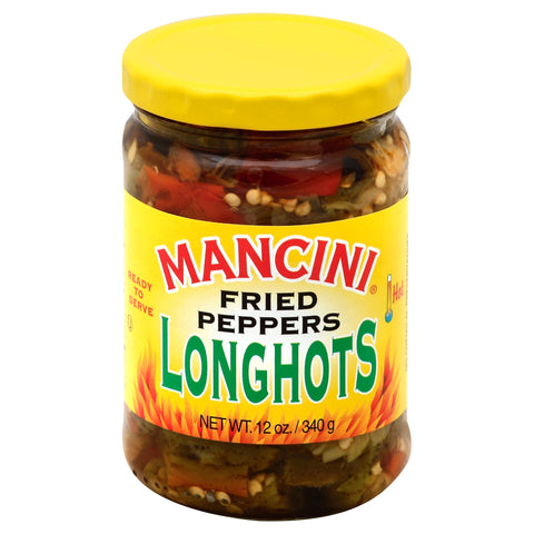 Mancini Fried Peppers Longhots - 12 OZ 12 Pack