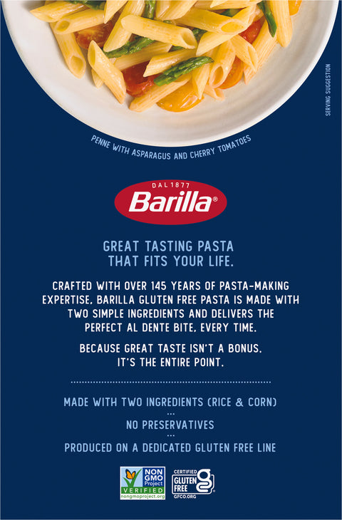 Barilla Gluten Free Penne - 12 OZ 8 Pack