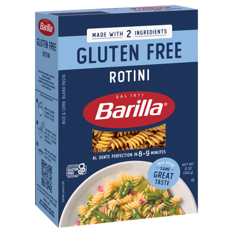 Barilla Gluten Free Rotini - 12 OZ 8 Pack