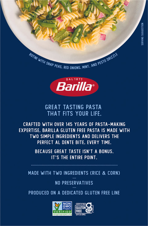 Barilla Gluten Free Rotini - 12 OZ 8 Pack