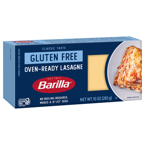 Barilla Gluten Free Oven-Ready Lasagna - 10 OZ 12 Pack