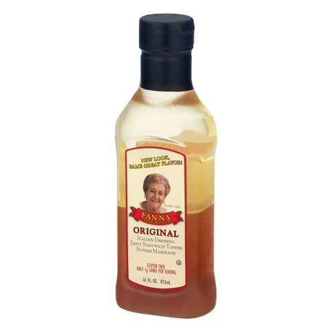 Fanny Mencoboni's Original Italian Dressing - 16 FZ 6 Pack
