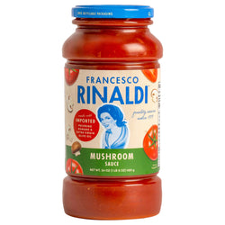 Francesco Rinaldi Pasta Sauce Traditional Mushroom - 24 OZ 12 Pack